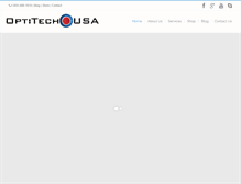 Tablet Screenshot of optitechusa.com